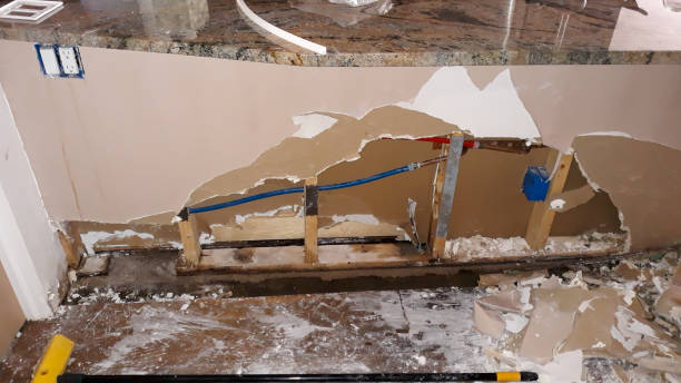 Water damage restoration process in Poland, OH
